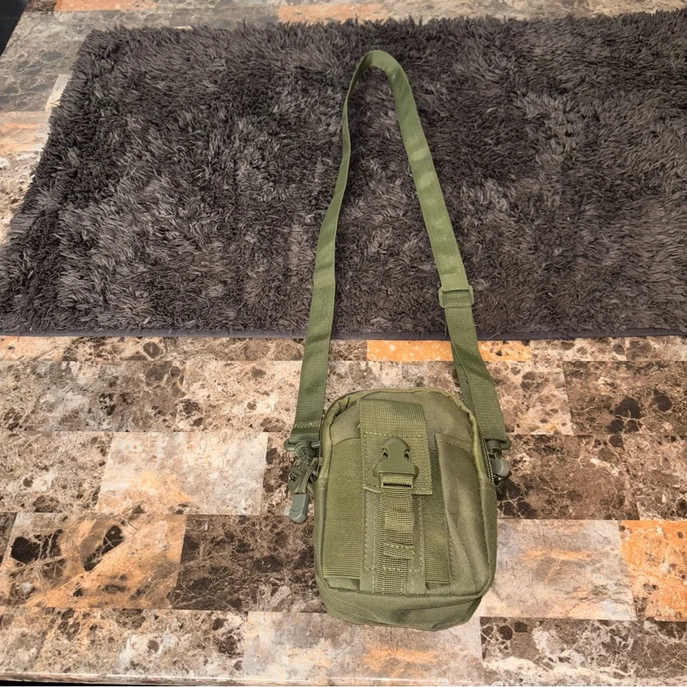 Olive Green Crossbody Bag